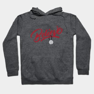 Believe Silver Bell, Polar Express © GraphicLoveShop Hoodie